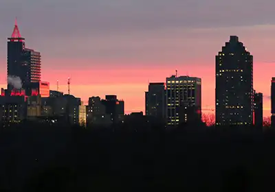 Raleigh skyline
